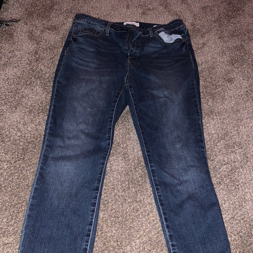 jessica simpson- curvy high rise skinny